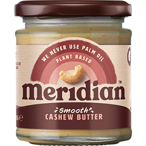 Natural Smooth Cashew Butter 170 g by Meridian von Meridian