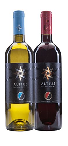 Mesimvria Wines Probier-Set aus Rotwein & Weißwein "Altius" Merlot & Shiraz 2014 + Sauvignon Blanc & Roditis, 2015 trocken (2x 0.75 l) von Mesimvria Wines