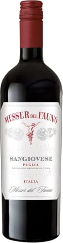 Sangiovese Puglia IGT Messer del Fauno Apulien Rotwein halbtrocken von Messer del Fauno