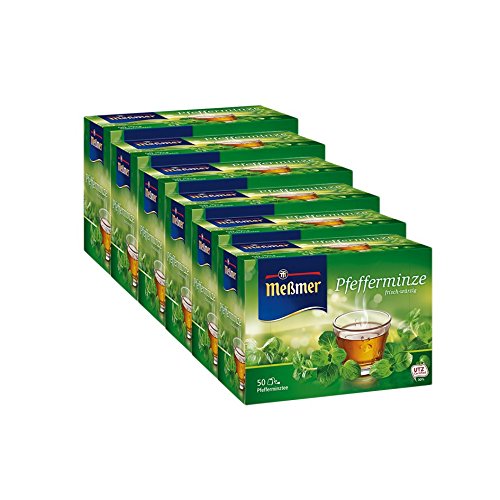 Me?mer Pfefferminze 50 Beutel 6er Pack Me?mer Pfefferminze 50 Beutel 6er Pack von Meßmer