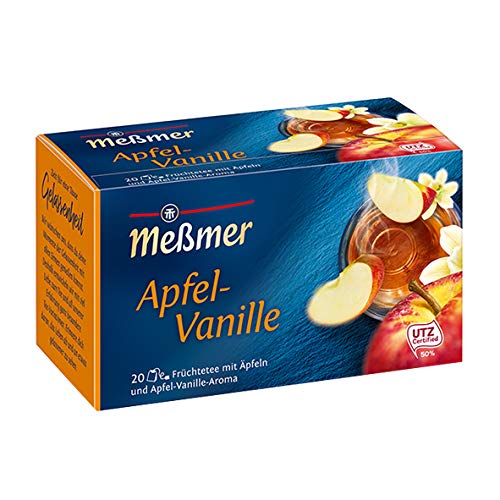 Meßmer Apfel-Vanille Früchtetee 116 g Teebeutel Meßmer Apfel-Vanille Früchtetee 116 g Teebeutel von Meßmer