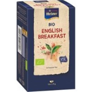 Meßmer Bio Profiline English Breakfast Doppelkammerbeutel 43g von Meßmer