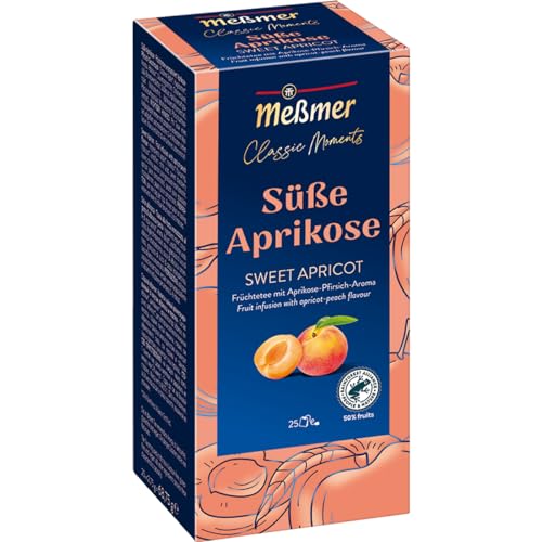 Meßmer Classic Moments Süße Aprikose 25 Beutel von Meßmer