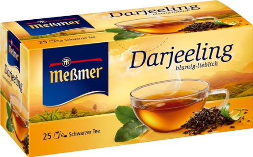 Meßmer Darjeeling 25 TB, 2er Pack (2 x 44 g Packung) von Meßmer