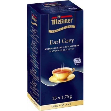 Meßmer Earl Grey 25 Teebeutel Profi Line - 12 Packungen von Meßmer