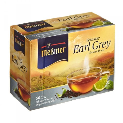 Meßmer Earl Grey 50 Teebeutel - 6 Packungen von Meßmer