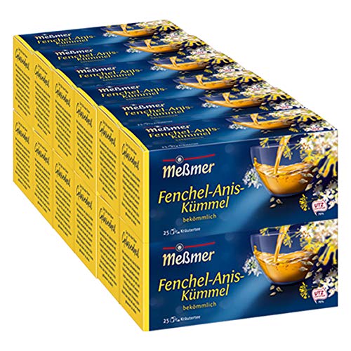 Meßmer Fenchel-Anis-Kümmel 12er Pack Meßmer Fenchel-Anis-Kümmel 12er Pack von Meßmer