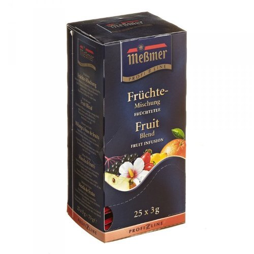 Meßmer Früchte-Mischung 25 Teebeutel - 12 Packungen von Meßmer