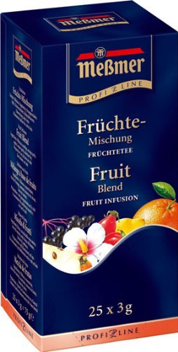 Meßmer Früchte-Mischung 25 Teebeutel - 12 Packungen von Meßmer