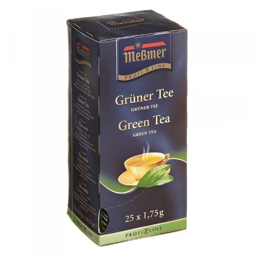 Meßmer Grüner Tee 25 Teebeutel - 12 Packungen von Meßmer