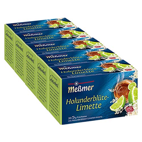 Me?mer Holunderbl?te-Limette 5er Pack von Meßmer