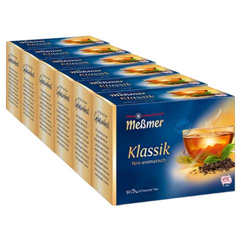 Meßmer Klassik 50 Teebeutel - 6 Packungen Meßmer Klassik 50 Teebeutel - 6 Packungen von Meßmer