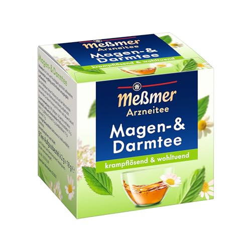 Meßmer Magen- & Darmtee | krampflösend & wohltuend | 9 Teebeutel | Glutenfrei | Laktosefrei | Vegan Meßmer Magen- & Darmtee | krampflösend & wohltuend | 9 Teebeutel | Glutenfrei | Laktosefrei | Vegan von Meßmer