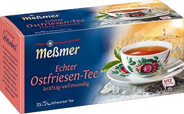 Meßmer Ostfriesen-Tee 25 Teebeutel - 12 Packungen von Meßmer
