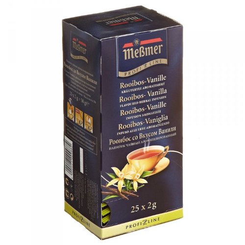 Meßmer Rooibos Vanille 25 Teebeutel - 12 Packungen von Meßmer