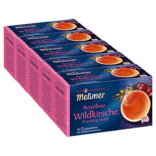 Meßmer Rooibos Wildkirsche 5er Pack von Meßmer