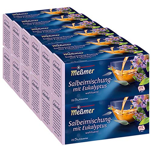 Meßmer Salbei-Mischung mit Eukalyptus 12er Pack von Meßmer