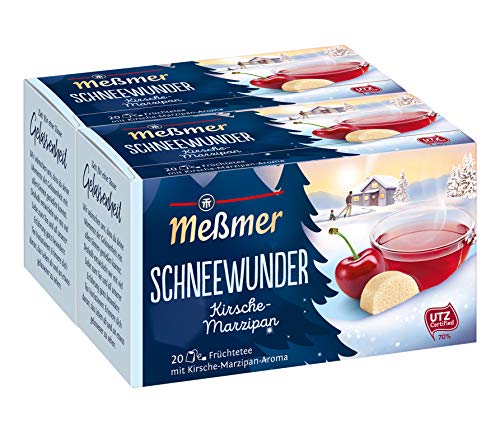 Meßmer Schneewunder - 20 Teebeutel, 2-er Pack (2 x 50 g) von Meßmer