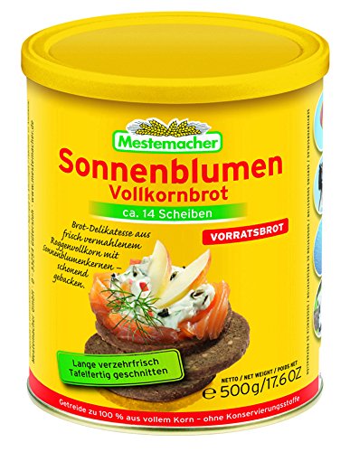 500g Sonnenblumen Vollkornbrot von Mestemacher (0,58 EUR/100g) von Mestemacher