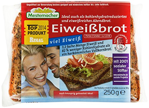 Mestemacher Eiweißbrot, 9er Pack (9 x 250 g) von Mestemacher