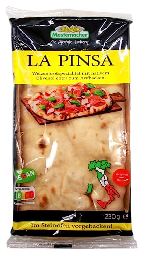 Mestemacher La Pinsa Weizenbrotspezialität, 10er Pack (10 x 230g) von Mestemacher