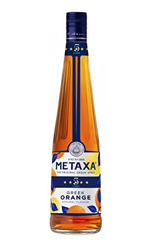 Metaxa 5 Sterne Greek Orange mit 38% vol. | Original Metaxa 5* mit fruchtig-frischer Orangennote aus Griechenland (1 x 0,7l) von Metaxa