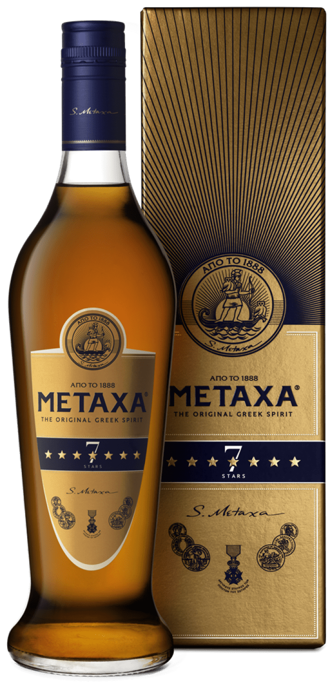 Metaxa 7 Sterne in Geschenkverpackung