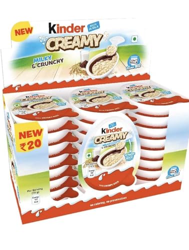 Kinder Creamy Milk & Crunchy 456g / 24er Pack Kinder Creamy Milk & Crunchy 456g / 24er Pack von Metel, Meteliza