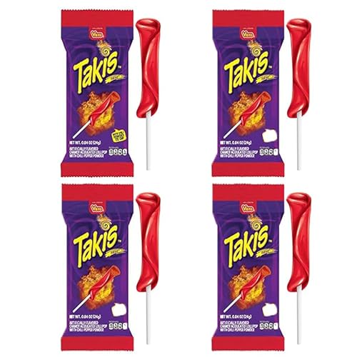 Takis Fuego Lolly Pop je 24g (4 Stück!) von Metel, Meteliza