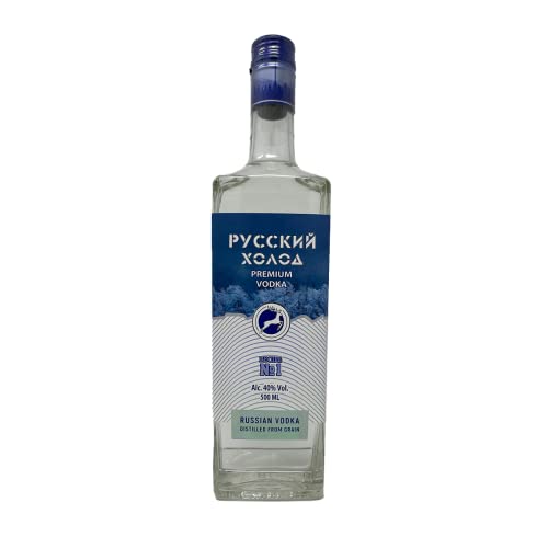 Vodka, R.- Holod, weich, sanft, 0,5l. 40% Vodka, R.- Holod, weich, sanft, 0,5l. 40% von Metel, Meteliza