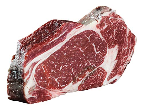 Dry-Aged Ribeye/Entrecôte-Steak Black-Label 400g von DER LUDWIG, Rindfleisch von der Simmentaler Färse, vakuumverpackt, ausgeprägte Marmorierung, perfekt zum Grillen oder Braten von Metzgerei DER LUDWIG