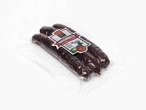 Hirschkaminwurzen Steiner 3 Stück - ca. 200 gr. Hirschkaminwurzen Steiner 3 Stück - ca. 200 gr. von Metzgerei Steiner