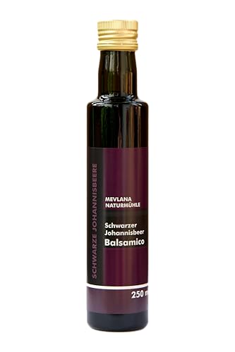Schwarzer Johannisbeerbalsamico 250 ml Schwarzer Johannisbeerbalsamico 250 ml von Mevlâna Naturmühle