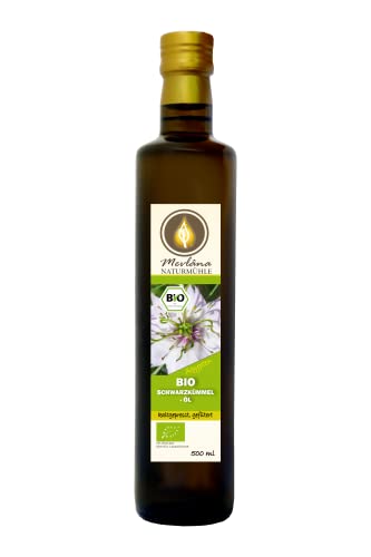 ägyptisches BIO-Schwarzkümmelöl, gefiltert, 500 ml aus eigener Mühle, Sommeraktionspreis ägyptisches BIO-Schwarzkümmelöl, gefiltert, 500 ml aus eigener Mühle, Sommeraktionspreis von Mevlâna Naturmühle