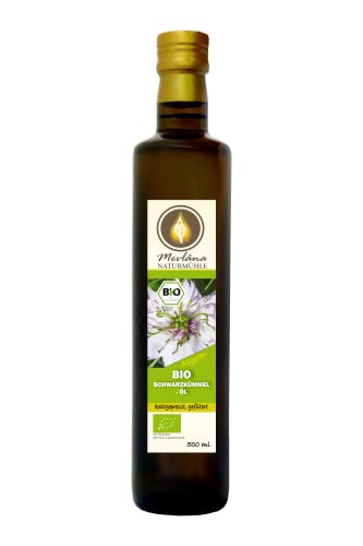 ägyptisches BIO-Schwarzkümmelöl, gefiltert, 500 ml aus eigener Mühle, Sommeraktionspreis von Mevlâna Naturmühle