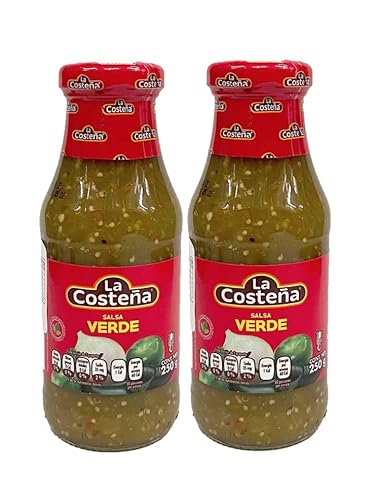 La Costena Green Mexican Salsa Medium, 250 g, 2 Stück La Costena Green Mexican Salsa Medium, 250 g, 2 Stück von Mexican Mama