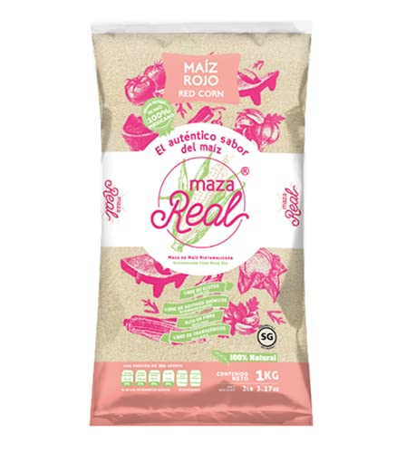 MAZA REAL Nixtamalisiertes Maismehl - Masa de Maíz Blanco Nixtamalizado, 1 kg MAZA REAL Nixtamalisiertes Maismehl - Masa de Maíz Blanco Nixtamalizado, 1 kg von Mexican Mama