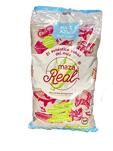 Maza Real Azul - Nixtamalisiertes Maismehl aus blauem Mais Maza Real Azul - Nixtamalisiertes Maismehl aus blauem Mais von Mexican Mama