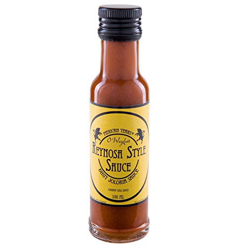 Mexican Tears® - Bhut Jolokia Sauce 'Reynosa Style' - scharfe Sauce aus Bhut Jolokia-Chilis - mit die schärfsten Chilis der Welt! [100ml Chilisauce] von Mexican Tears