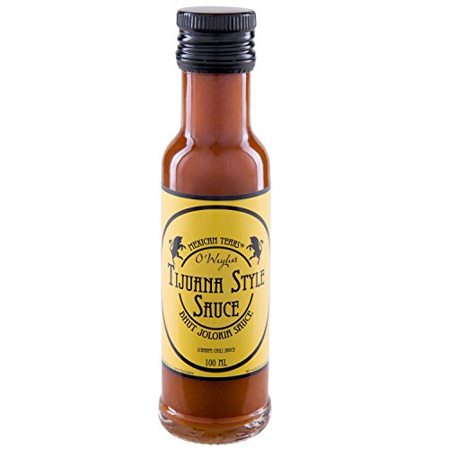 Mexican Tears® - Bhut Jolokia Sauce 'Tijuana Style' - scharfe Sauce aus Bhut Jolokia-Chilis - mit die schärfsten Chilis der Welt! [100ml Chilisauce] von Mexican Tears