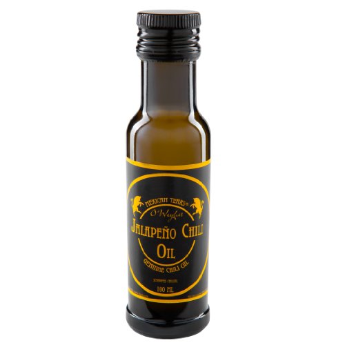 Mexican Tears® - Jalapeño Chili Oil, scharfes Chili Öl aus Jalapeño Chilis und hochwertigem Sonnenblumenöl [100ml Chiliöl] von Mexican Tears