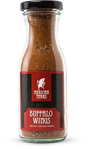 Mexican Tears - Buffalo Wings Gewürzmischung, Gewürz Rub, BBQ Rub - Für Geflügel und Chicken Wings nach Buffalo Art Mexican Tears - Buffalo Wings Gewürzmischung, Gewürz Rub, BBQ Rub - Für Geflügel und Chicken Wings nach Buffalo Art von Mexican Tears