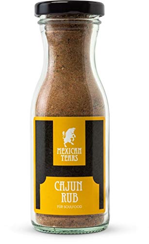 Mexican Tears - Cajun Gewürzmischung, Gewürz Rub, BBQ Rub - Deftige Cajun Gewürzmischung für die Südstaatenküche von Mexican Tears