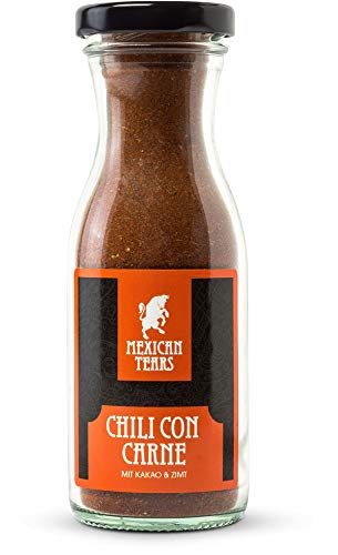 Mexican Tears - Chili con Carne Gewürzmischung, Gewürz Rub, BBQ Rub - Gewürzmischung zum Zubereiten von Chili con Carne & Chili sin Carne von Mexican Tears