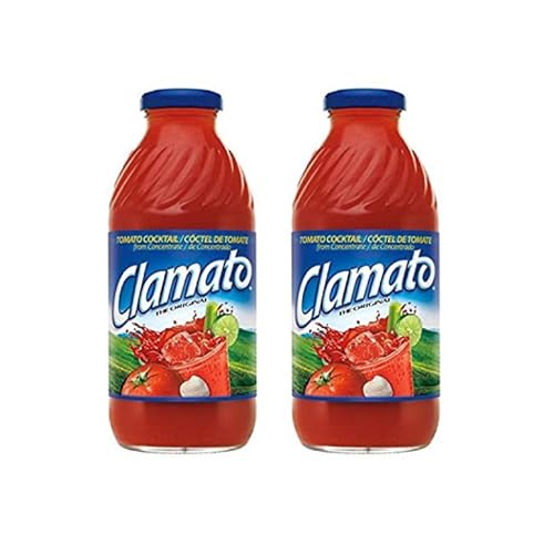 Clamato Juice Original (Clamato Motts Saft) 473ml (Pack 2) von méxico mágico