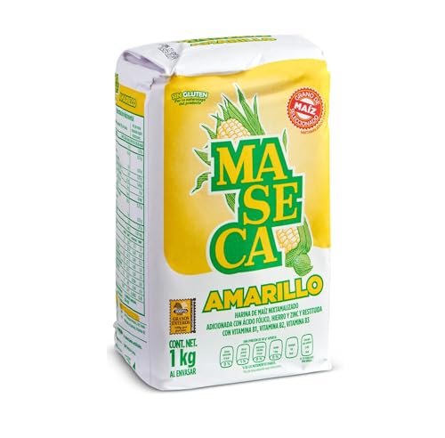 GELBES MAISMEHL VON MASECA (HARINA MAIS AMARILLO MASECA) glutenfrei (1) von méxico mágico