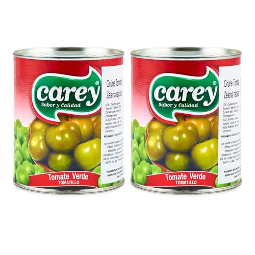 Ganze Grüne Tomatillos von Carey - Tomatillos verdes 822 (Pack 2) von México Mágico