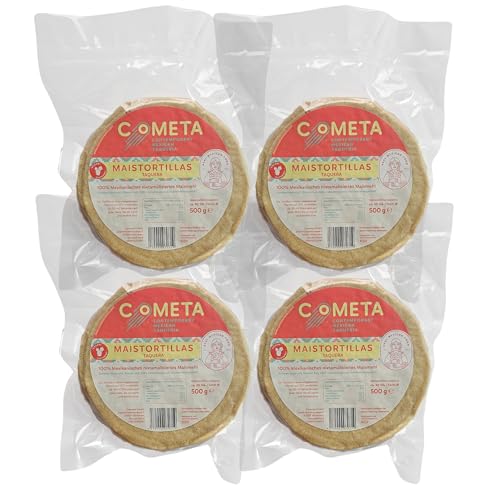 Maistortilla Cometa Tortilla de maiz Taquera 12cm 500g (4) von méxico mágico