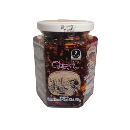 Salsa Macha Soße mit erdnuss Chipoktli 250gramm Salsa Macha Soße mit erdnuss Chipoktli 250gramm von méxico mágico