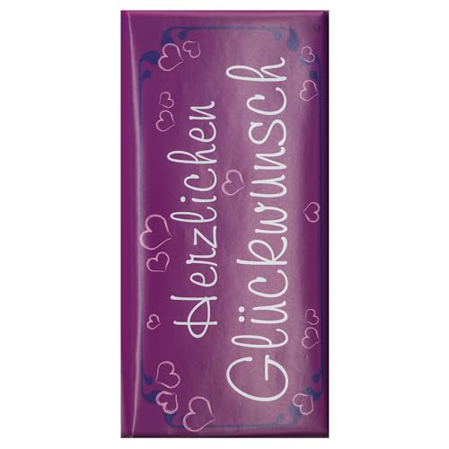Meybona Bunte Worte Schokolade | Herzlichen Glückwunsch | Fairtrade Kakao | Manufaktur aus Deutschland | Bean to Bar | Schokoladen-Geschenk 100g Meybona Bunte Worte Schokolade | Herzlichen Glückwunsch | Fairtrade Kakao | Manufaktur aus Deutschland | Bean to Bar | Schokoladen-Geschenk 100g von Meybona